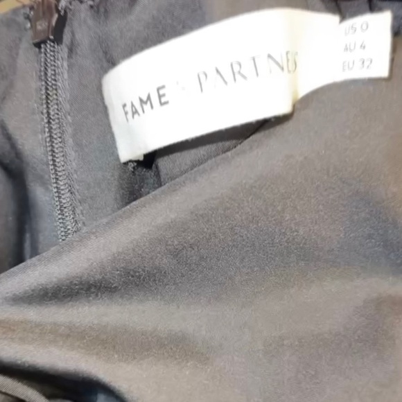 Fame and Partners Black Evening Gown - Picture 13 of 13